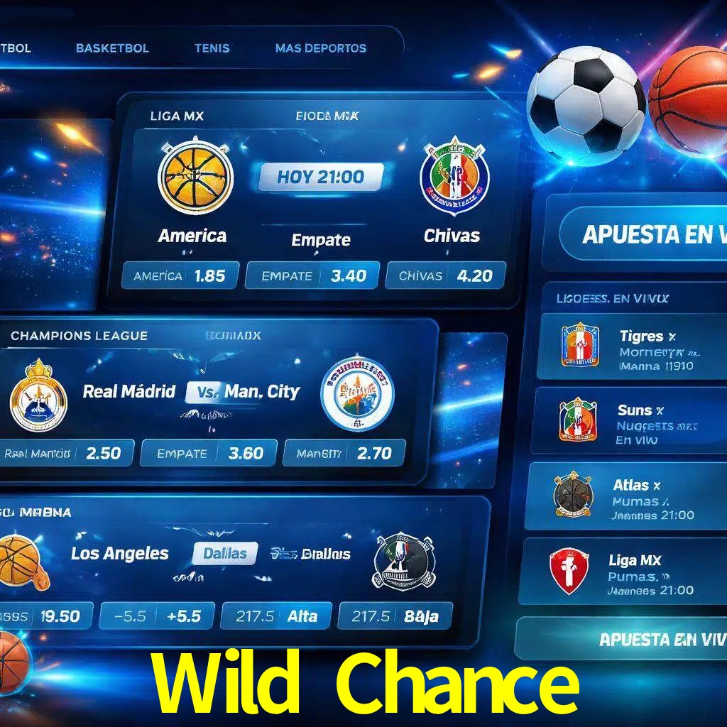 Mercados de apuestas deportivas Wild Chance para jugadores en México