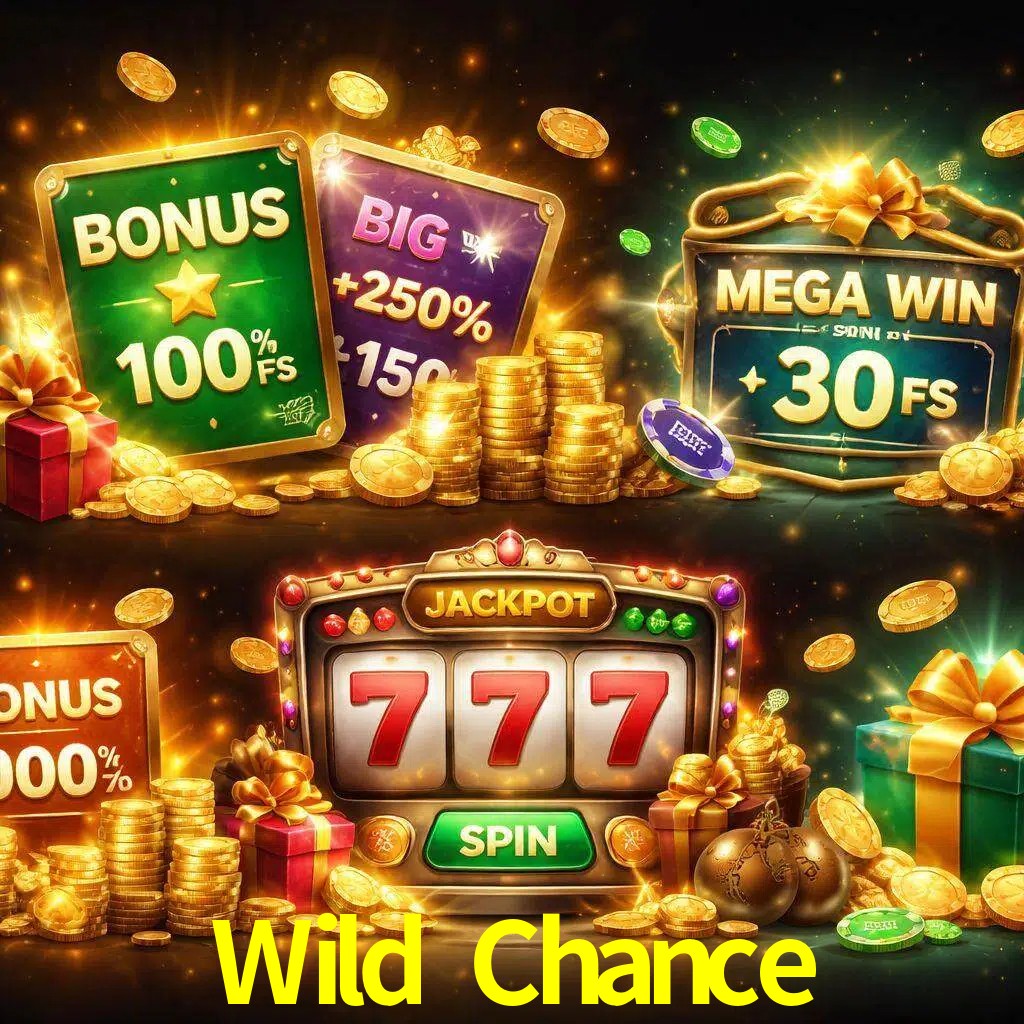 Tipos de bonos Wild Chance incluyendo recompensas de bienvenida y promociones continuas