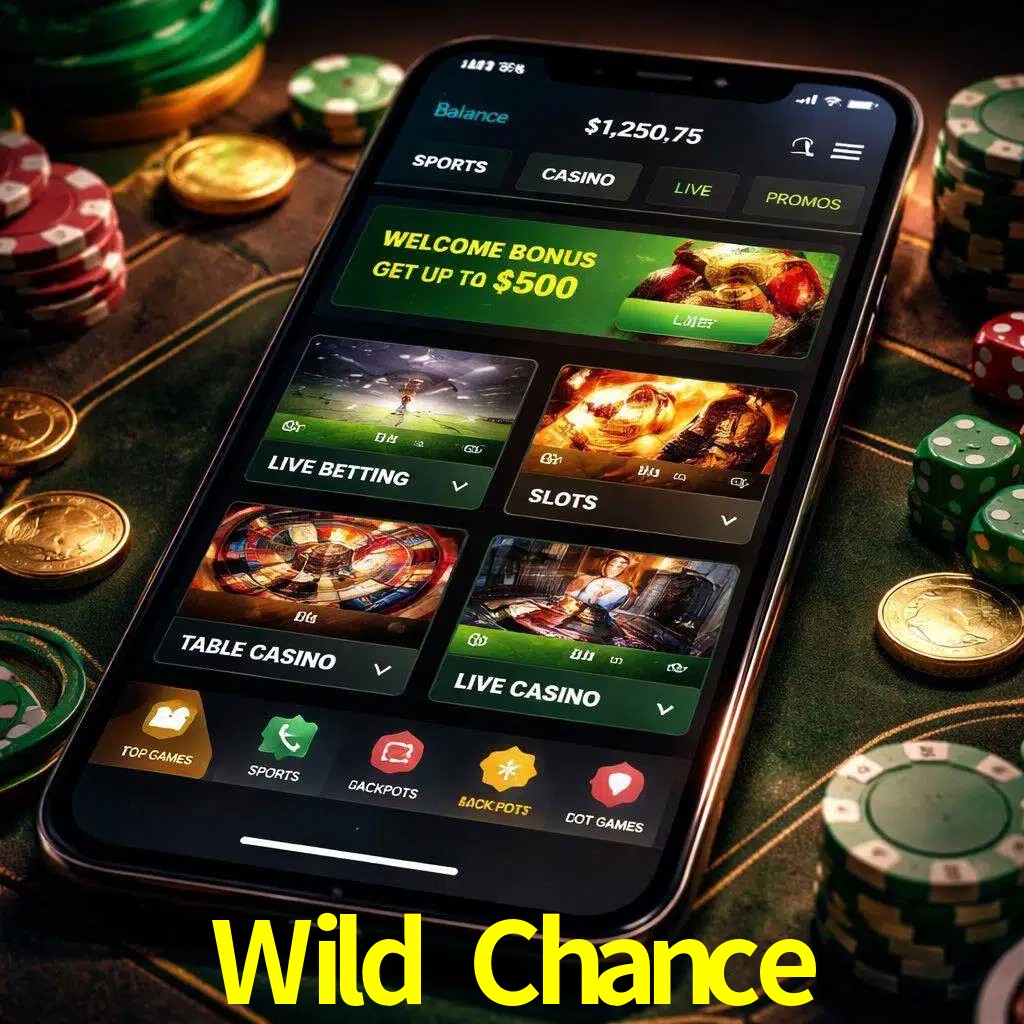 Diseño de juegos móviles Wild Chance para usuarios en México
